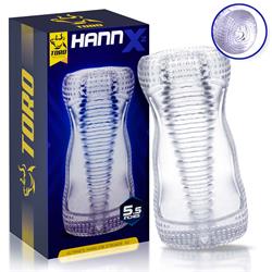 Hannx2 Ultimate Handjob Stroker Open Concept 5.5"