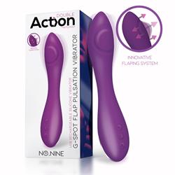 No. Nine G-Spot Vibrator Flap Function Magnetic USB Silicone