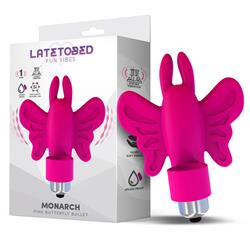 Monarch Pink Butterfly Bullet Silicone
