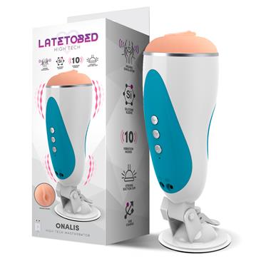 Onalis High Tech Masturbator USB Silicone White