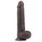 9 Sliding-Skin Dildo-Black