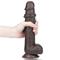 9.5 Sliding-Skin Dildo-Black