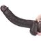 9.5 Sliding-Skin Dildo-Black