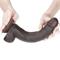 9.5 Sliding-Skin Dildo-Black