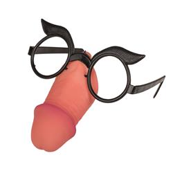 Fun Glasses, Penis, ca. 14 x 13 cm, in poly bag wi