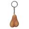 Metal key chain, Polyresin Testicle, ca. 6 cm, on