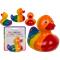 Rainbow Squeaking Duck, ca. 10,5 cm, on blister ca