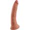 Triple Density Cock 7 Inch Caramel skin tone