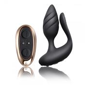 Couple Stimulator Cocktail Remote Control Black