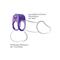 Fantasy C-Ringz  Silicone Duo-Ring-Purple