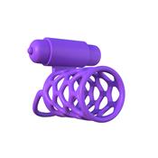 Fantasy C-Ringz Anillo Vibrador Jaula para Parejas Púrpura