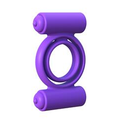 Fantasy C-Ringz  Silicone Double Delight-Purple