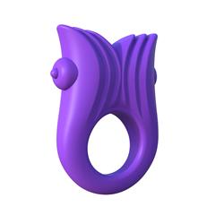 Fantasy C-Ringz  Venus Silicone Love Ring-Purple