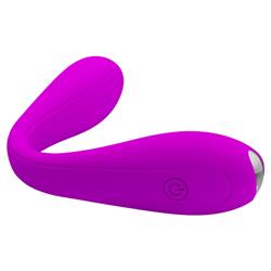 Yedda Vibrador Flexible USB Silicona Púrpura