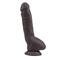 Fashion Dude- 9.9 Inch Cock-Brown