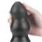 7.8" King Sized Vibrating Anal Black