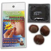 3 Surprise Hazelnuts with Condom