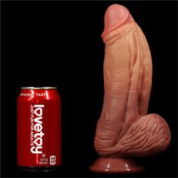 Dildo Nature King 10" Dual Layer