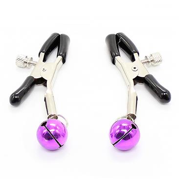 Purple Single Bell Nipple Clamps