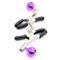 Purple Single Bell Nipple Clamps