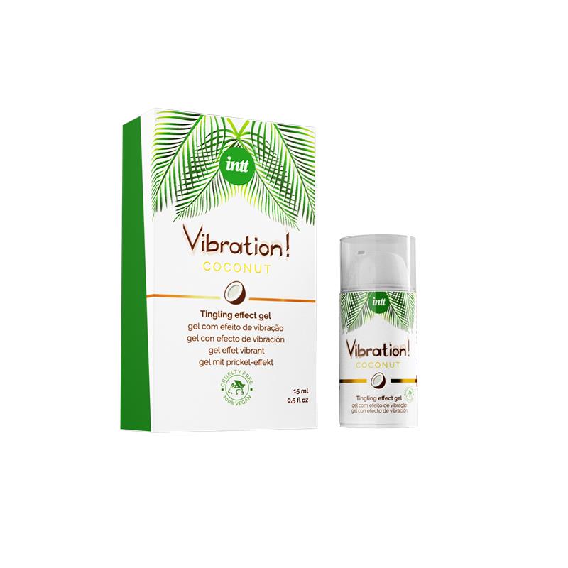 Liquid Vibrator Coconut 100% Vegan Heat Effect 15 ml