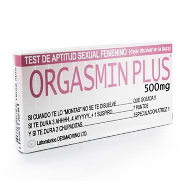 Caja de Medicamentos Orgasmis Plus Chica