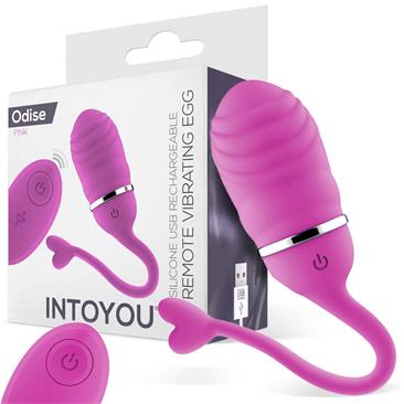 Remote Vibrating Egg Odise USB Silicone Pink