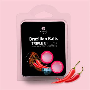 Set 2 Brazilian Balls Triple Effect