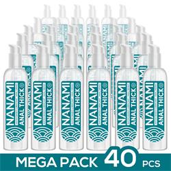 Pack de 40 Water Base Anal Lubricant Thick Density 150 ml