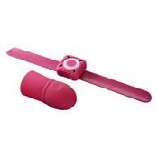 Super Striker Funda para el Pene con Vibración Rosa