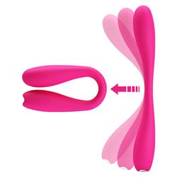 Pretty Love Yedda Vibrator Bendable Pink Clave 30