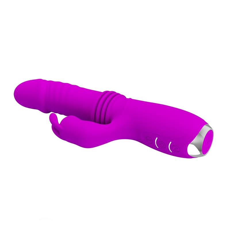 Dorothy Thrusting Vibrator USB Purple