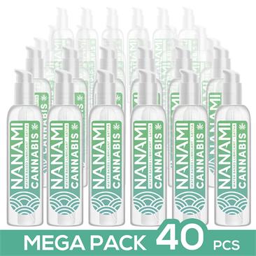 Pack de 40 Nanami Water Based Lubricant Cannabis 1