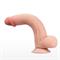 9" Sliding-Skin Dildo Flesh