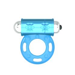 Lumino Play Vibrating Penis Ring Blue