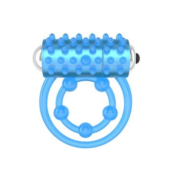 Lumino Play Vibrating Penis Ring Blue