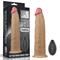9.0" Dual Layered Platinum Silicone Rotator Flesh