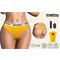 Bitch Vibrating Panties (37-38 inch waist) Yellow