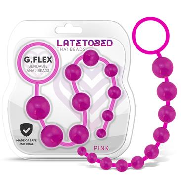 G.Flex Bendable Thai Anal Beads Pink