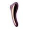 Dual Kiss Wine Red Air Pulse Vibrator Cl32