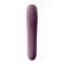 Dual Kiss Wine Red Air Pulse Vibrator Cl32