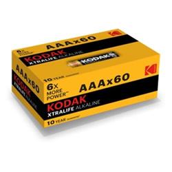 Alkaline Batteries Kodak Xtralife AAA LR3 (60)