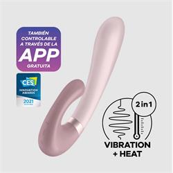 Heat Wave Warming Rabbit Vibrator Mauve APP Cl.32