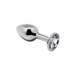 White Mini Metal Butt Plug Anal Pleasure S