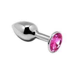 Plug Anal con Joya Rosa Talla M