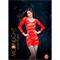 Moonlight Model 04 Red Dress One Size