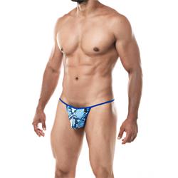 Tanga G-String Provocative Estampado Serpiente