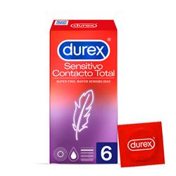 Durex Sens.Cont.Total 6U Ph