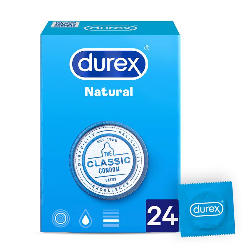 Condoms Natural Plus 24 Units