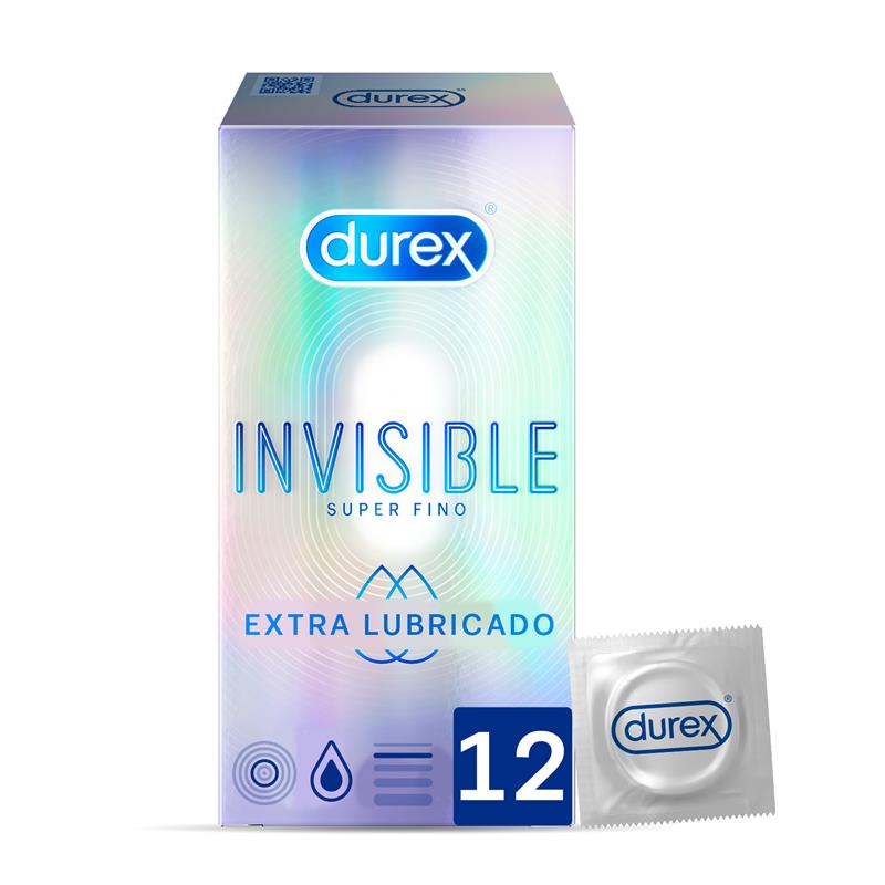 Condoms Invisible Lubric 12 Units